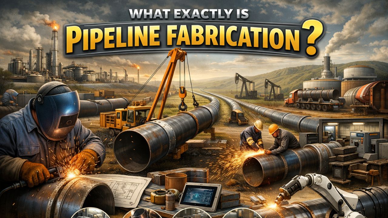 Industrial Pipeline Work in Jeddah