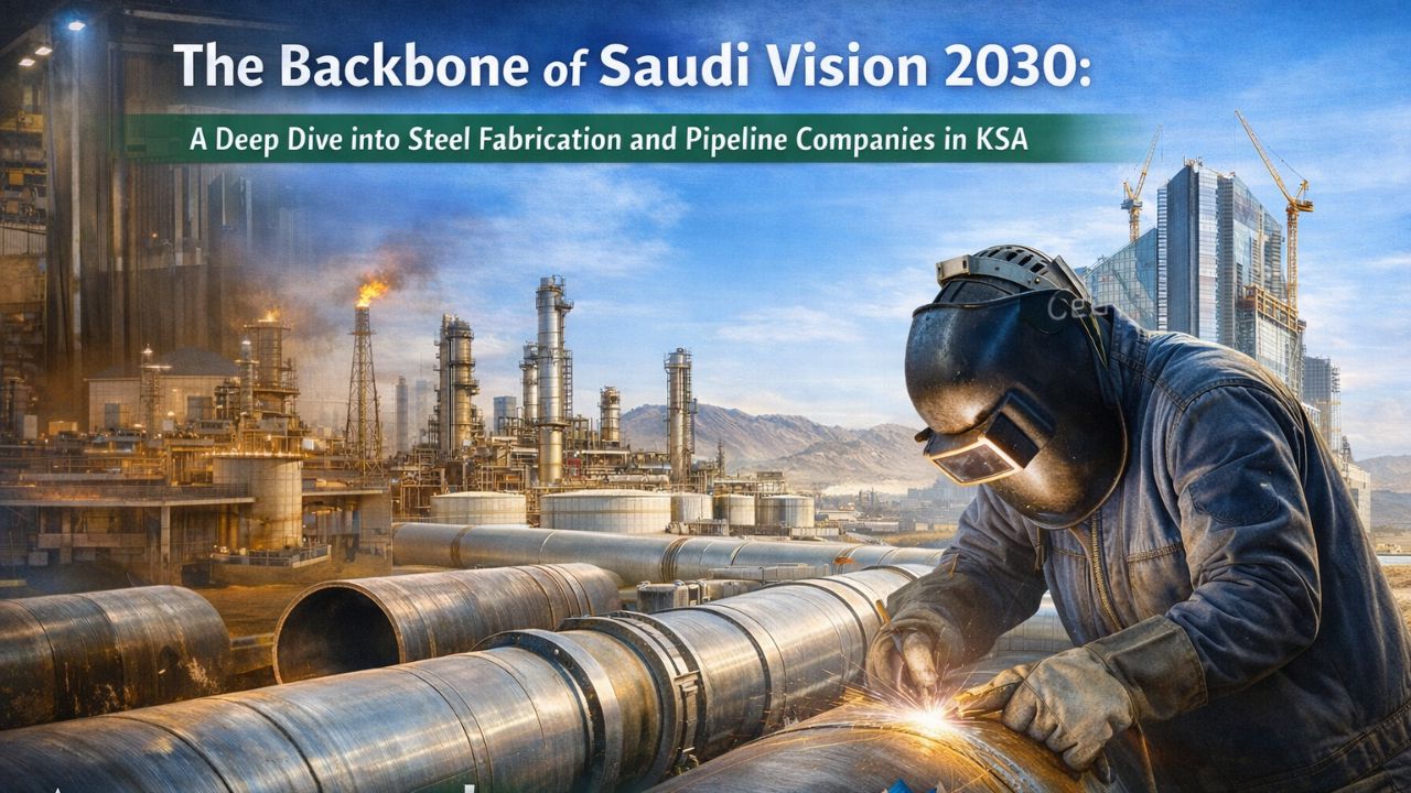 Industrial Pipeline Work in Jeddah