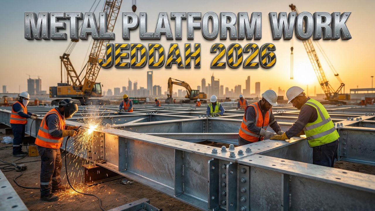 Piping and Structural Welding Work In Jeddah