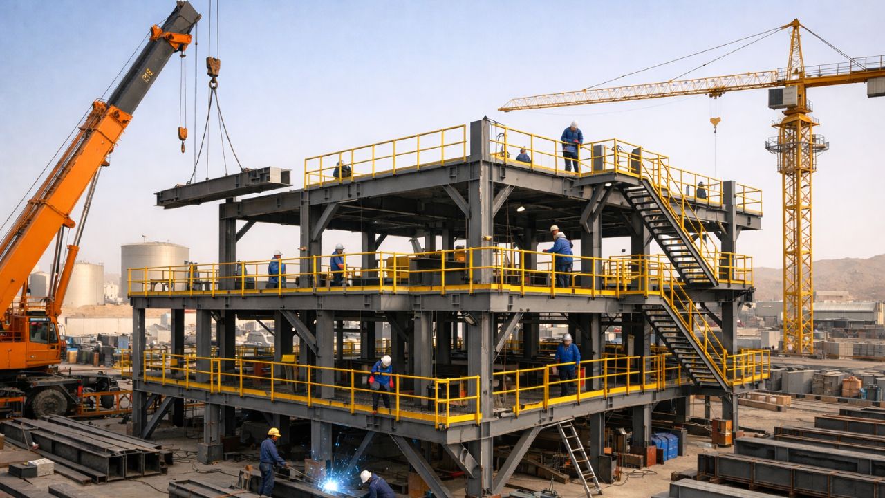 heavy steel fabrication companies in Saudi Arabia 