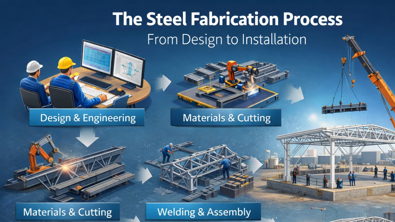 The Steel Fabrication Process: From Design to Installation